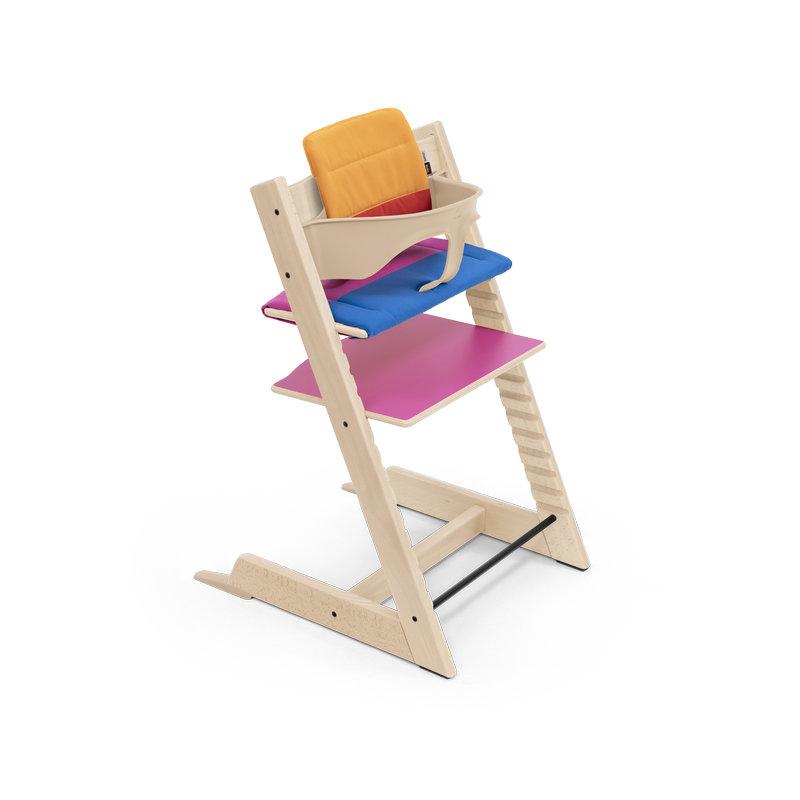 Chaise haute Tripp Trapp MoMA Stokke avec baby set