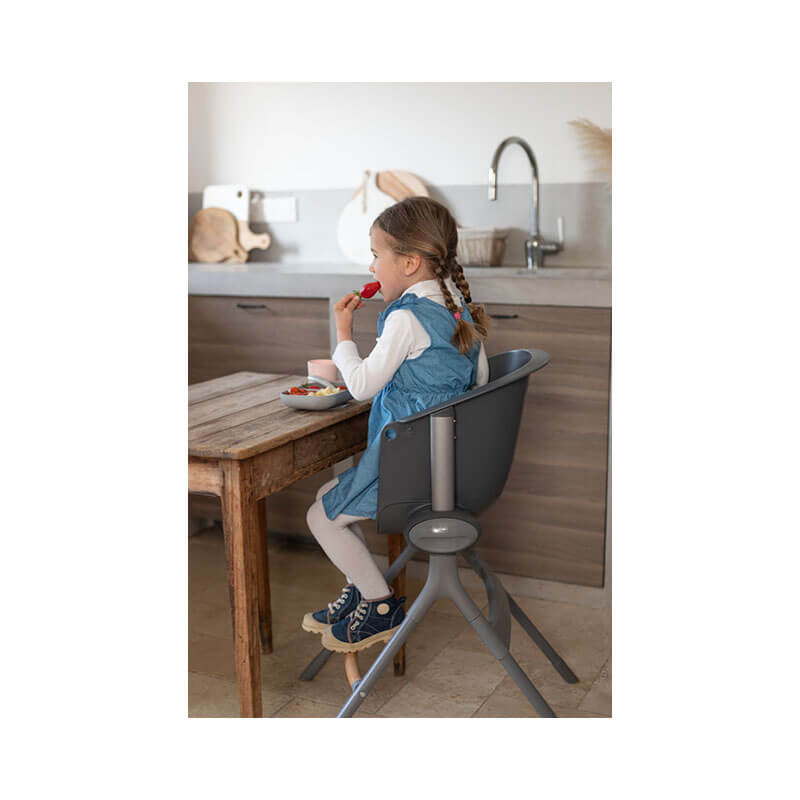 Chaise Haute Up & Down avec son coussin d'assise Béaba junior