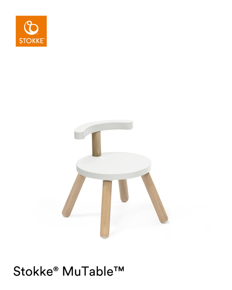 Chaise pour table d'activité MuTable™ V2 Stokke produit face White