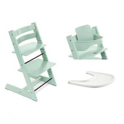 Chaise haute classique, baby set et plateau Tripp Trapp Stokke 1