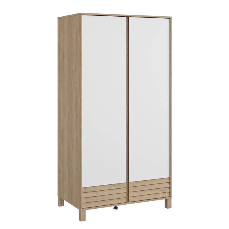 Chambre Achille : lit, commode, armoire armoire