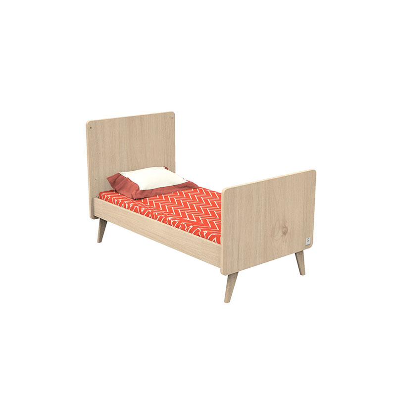 Chambre Arty : lit, commode Sauthon lit junior