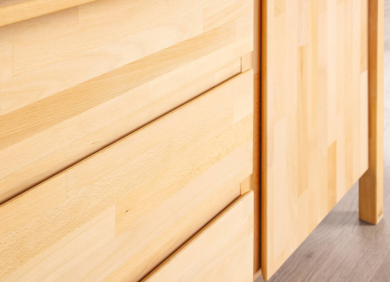 Chambre Enno : lit, commode, armoire 3 portes Pinolino lifestyle