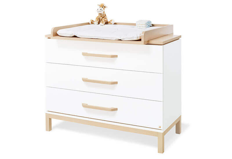 Chambre Light : lit, commode Pinolino commode