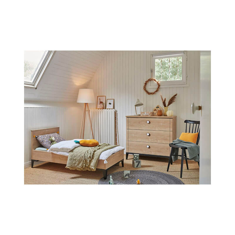 Chambre Marcel : lit, commode et armoire Galipette lifestyle 6