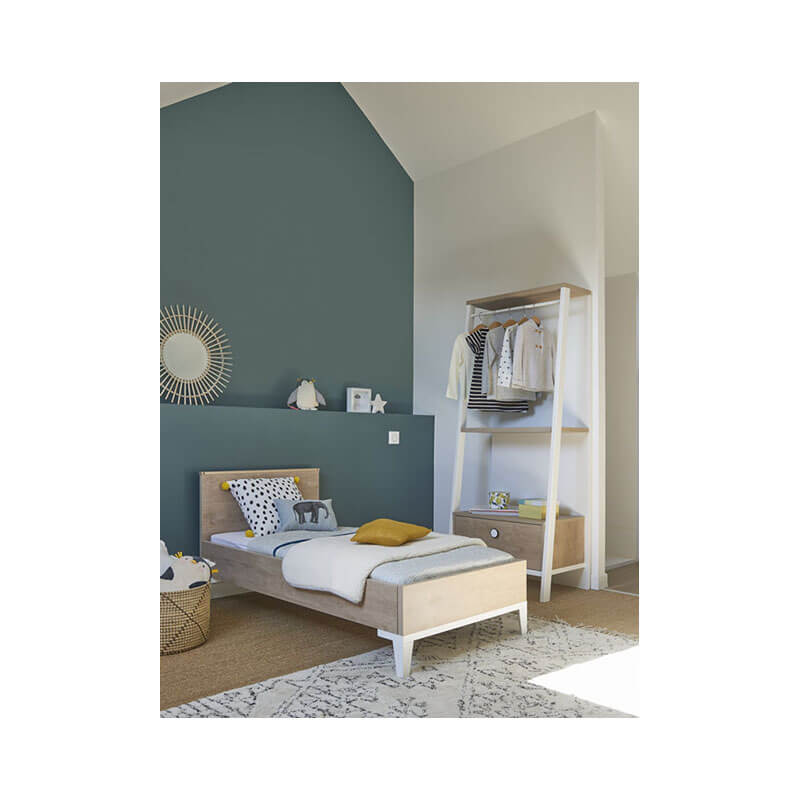 Chambre Marcel : lit, commode et armoire Galipette lifestyle 1