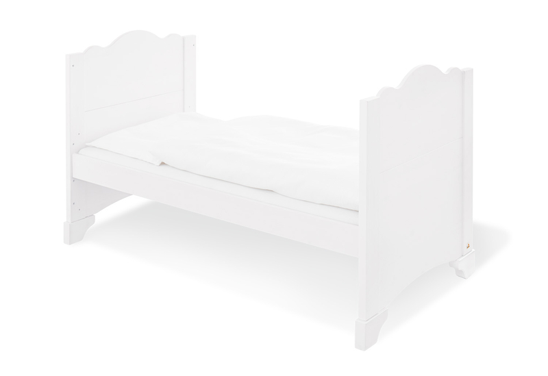 Chambre Pino : lit, commode Pinolino sans barreaux