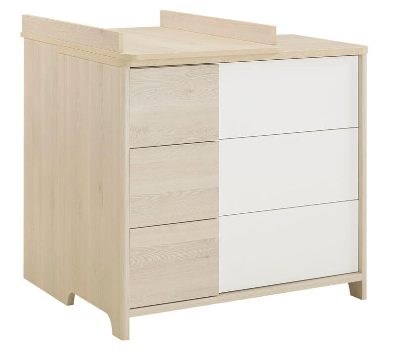 Chambre Sacha : lit, commode, armoire Galipette commode à langer