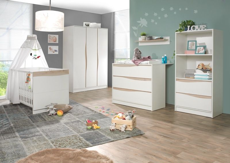 Chambre Wave Naturel Lit Commode A Langer Geuther Bambinou
