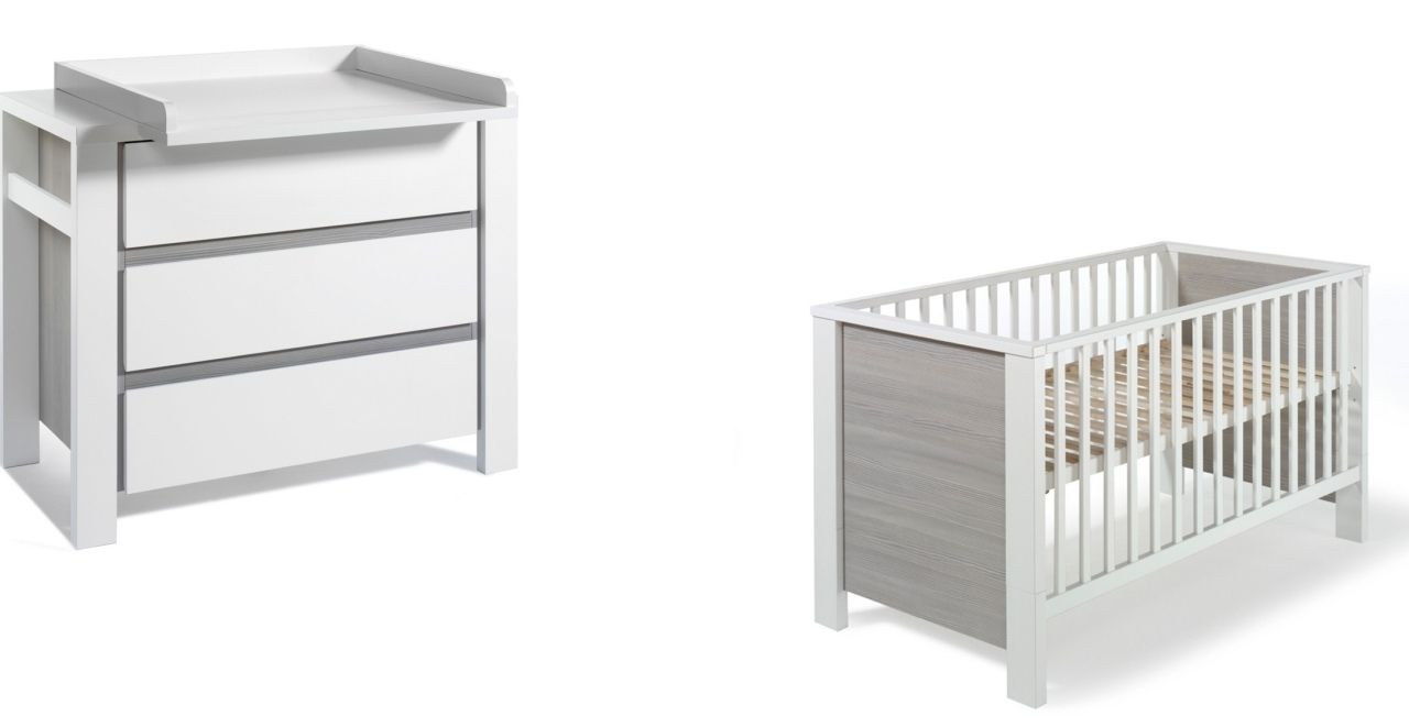 Chambre bebe milano pine Schardt Bambinou