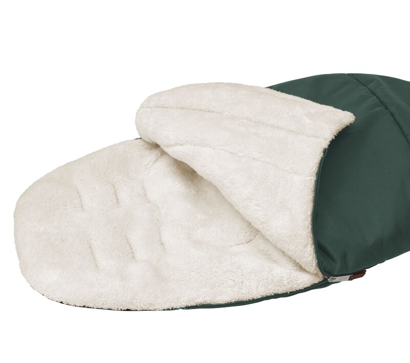Chancelière 2-en-1 poussette Twillic  Maxi Cosi Green ouvert