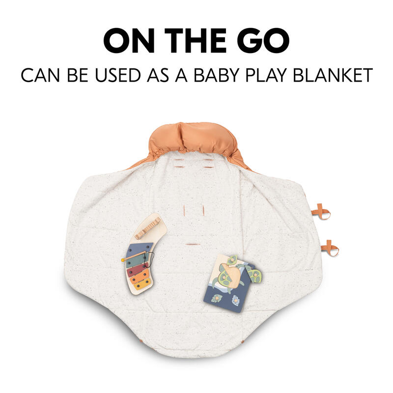 Chancelière 3 en 1 Carry N Play Dots Cork Hauck tapis