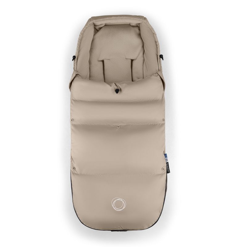 Chancelière Bugaboo Thermolite® performance Desert Taupe Bugaboo vue de face courte