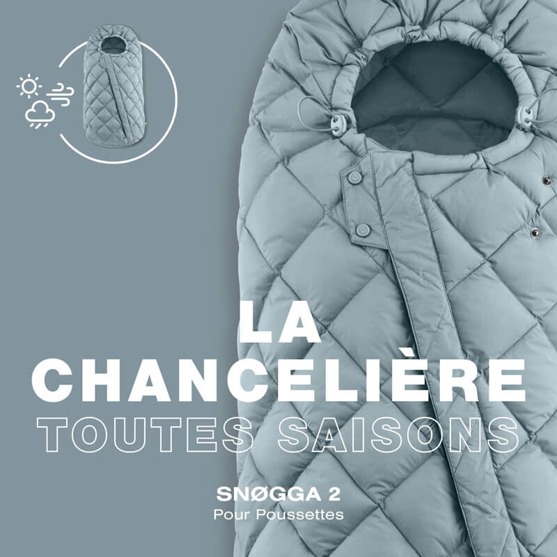 Chancelière pour poussette Snogga 2 Sky Blue Cybex marque