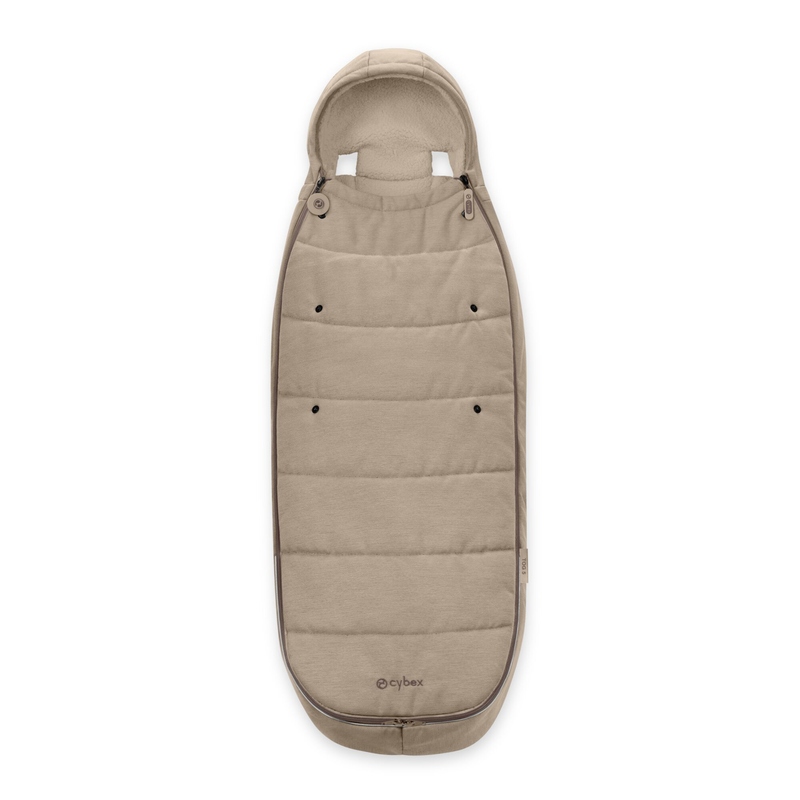 Chancelière pour poussettes Gold Cybex produit face Beige