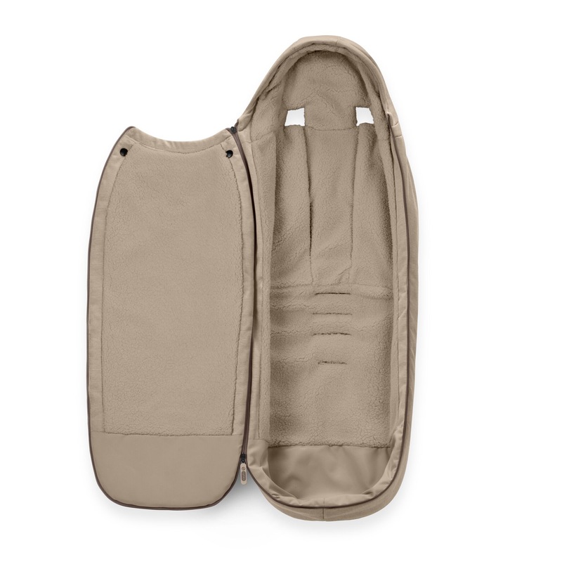 Chancelière pour poussettes Gold Cybex produit face3 Beige