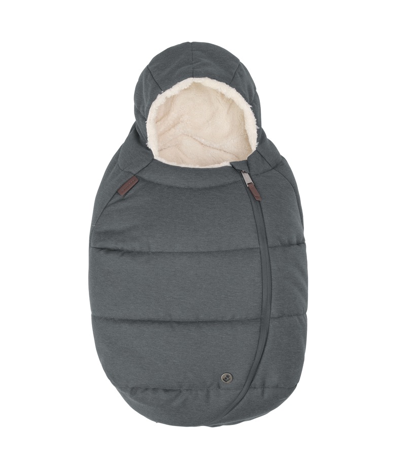 Chancelière pour siège-auto Twillic Graphite Maxi Cosi face