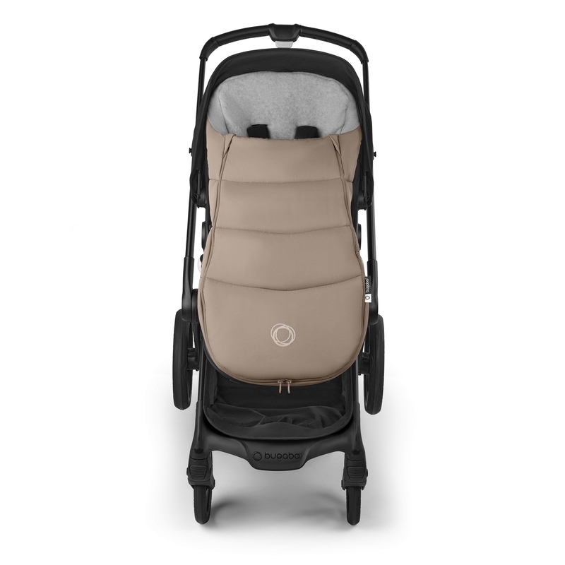 Chancelière poussette Bugaboo Taupe Dune Bugaboo sur poussette