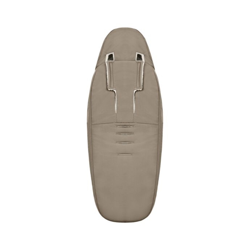 Chancelière poussettes Platinum Cybex Cozy Beige Cybex back