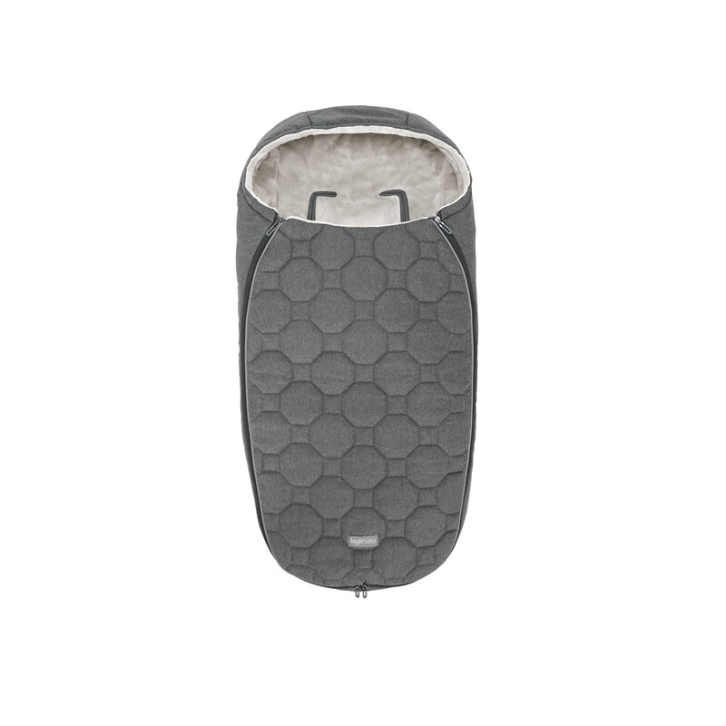 Chancelière universelle pour poussette Stone Grey Inglesina produit face