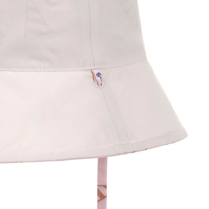 Chapeau anti-UV Ice Cream rose pâle Lassig ficelle