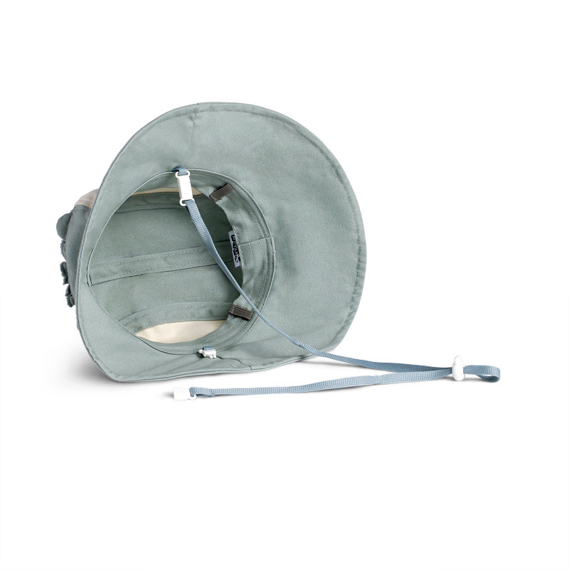 Chapeau Camper Hat Lion 0-2 ans Bleu Ciel Ki et La dessous 