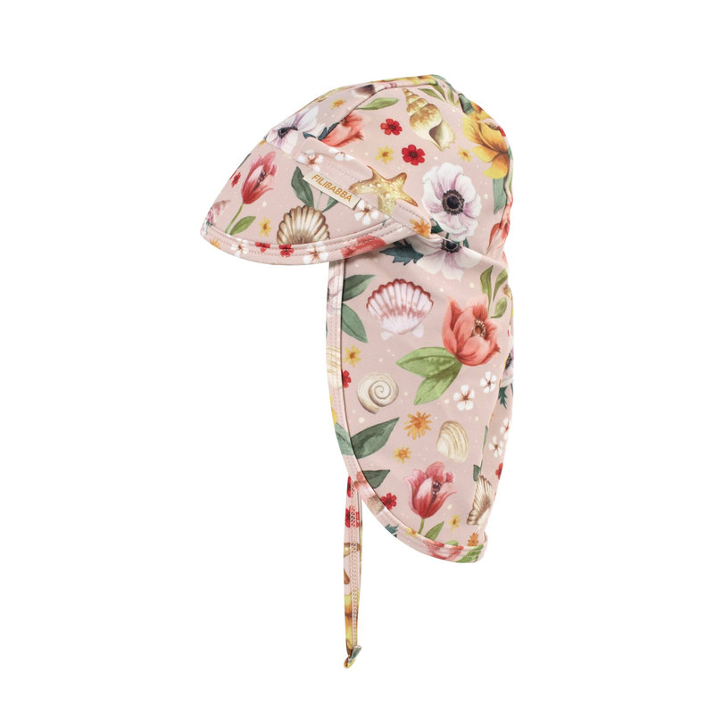 Chapeau d'été anti-UV Lykke 1-3 ans - Ocean Blossom Filibabba produit 
