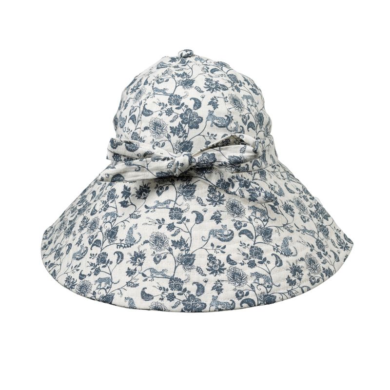 Chapeau de Soleil - Garden Leo Toile 1-2 ans Elodie dos du chapeau