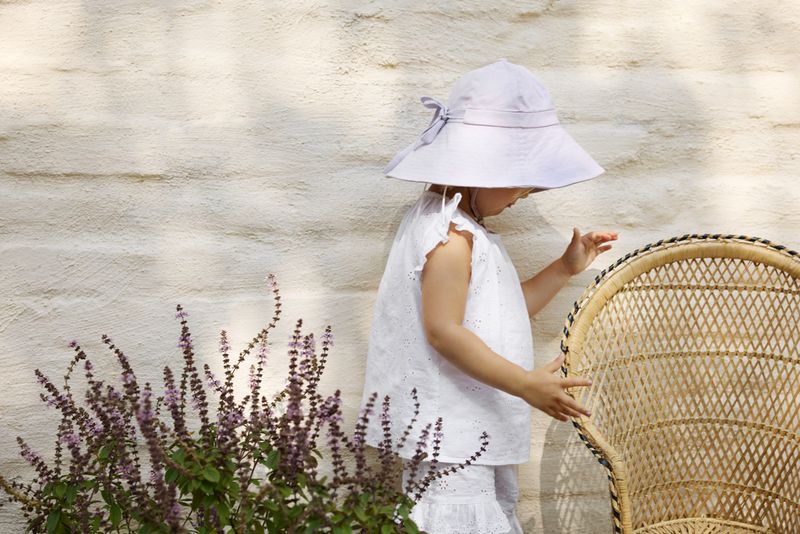 Chapeau de Soleil - Lavender Love 1-2 ans Elodie lifestyle 1