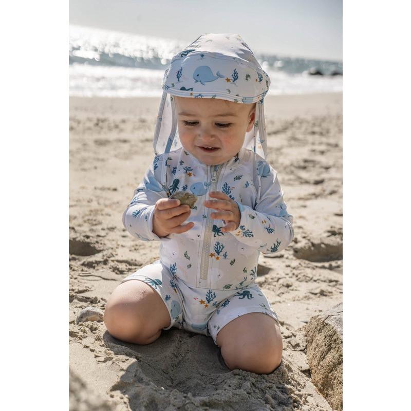Chapeau d’été anti-UV 1-3 ans Lykke Les contes de Christian la Baleine FILIBABBA lifestyle 1