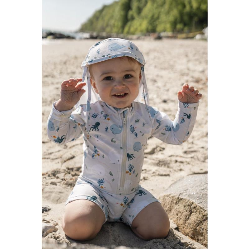 Chapeau d’été anti-UV 1-3 ans Lykke Les contes de Christian la Baleine FILIBABBA lifestyle 2