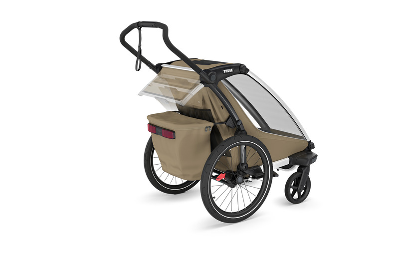 Chariot Cross 1 G3 Thule arriere ouvert