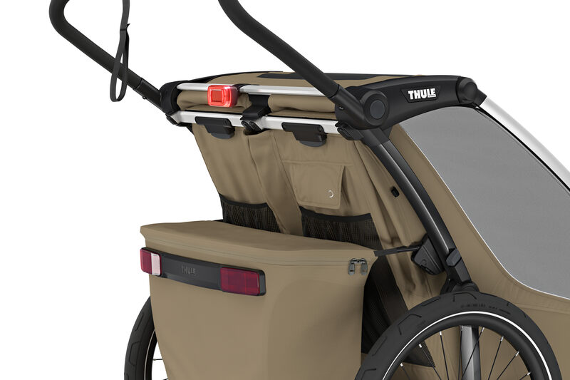 Chariot Cross 2 G3 Thule arriere sac