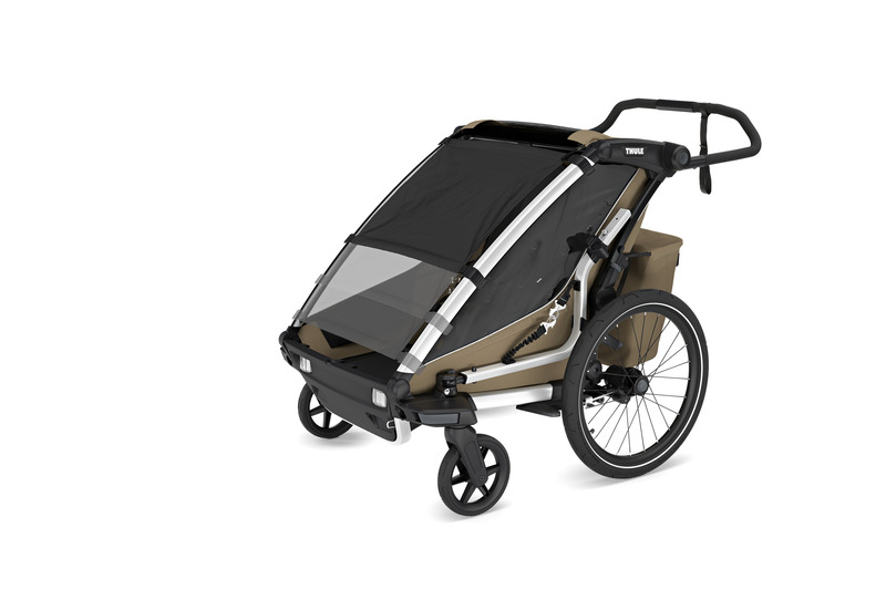 Chariot Cross 2 G3 Thule couvre soleil
