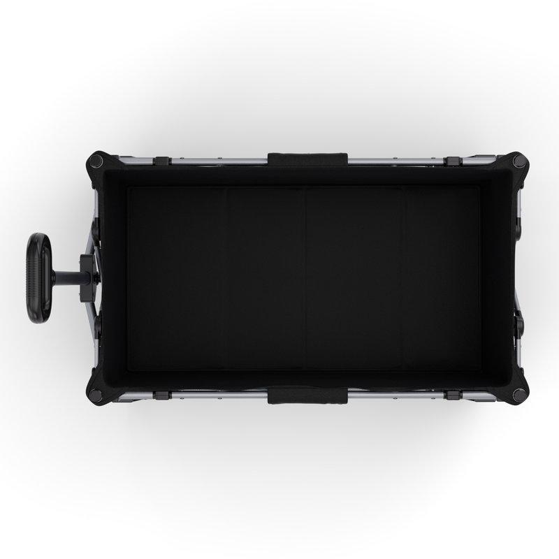 Chariot de transport Rollster Noir KINDERKRAFT intérieur
