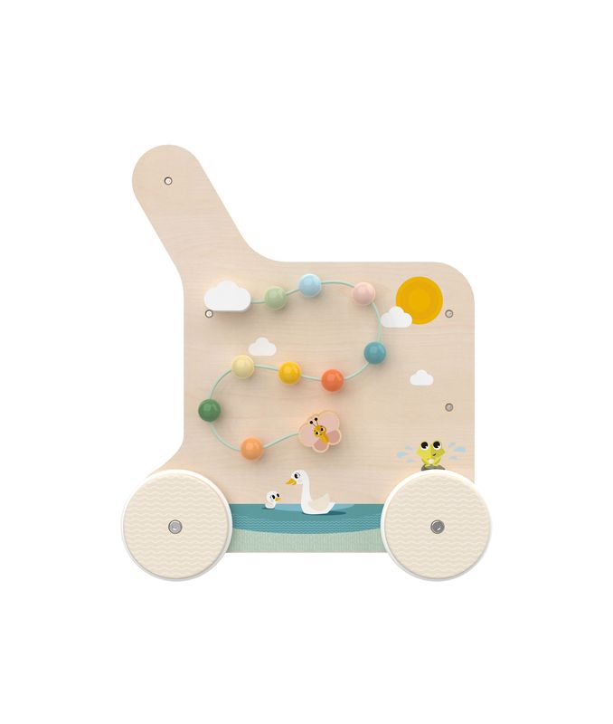 Chariot en bois d'activités Farmers Tiny Love produit de côté