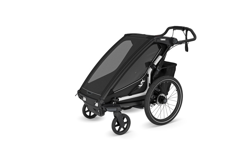 Chariot Sport 1 G3 Black Thule produit face