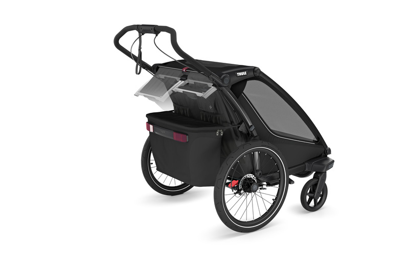 Chariot Sport 2 G3 Black Thule arriere