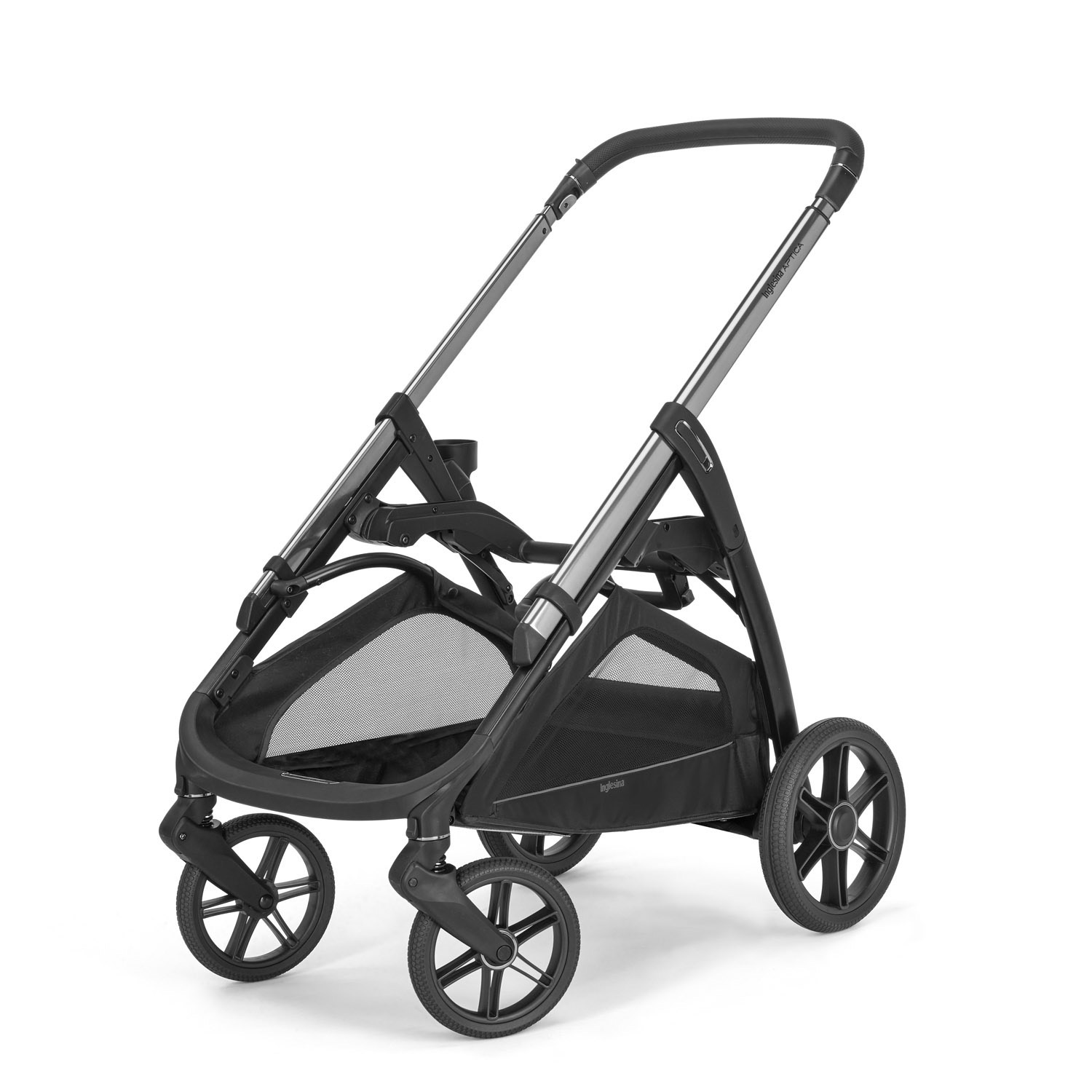 Poussette Système Quattro Aptica/Darwin Kensington Grey/Litio Black Inglesina chassis