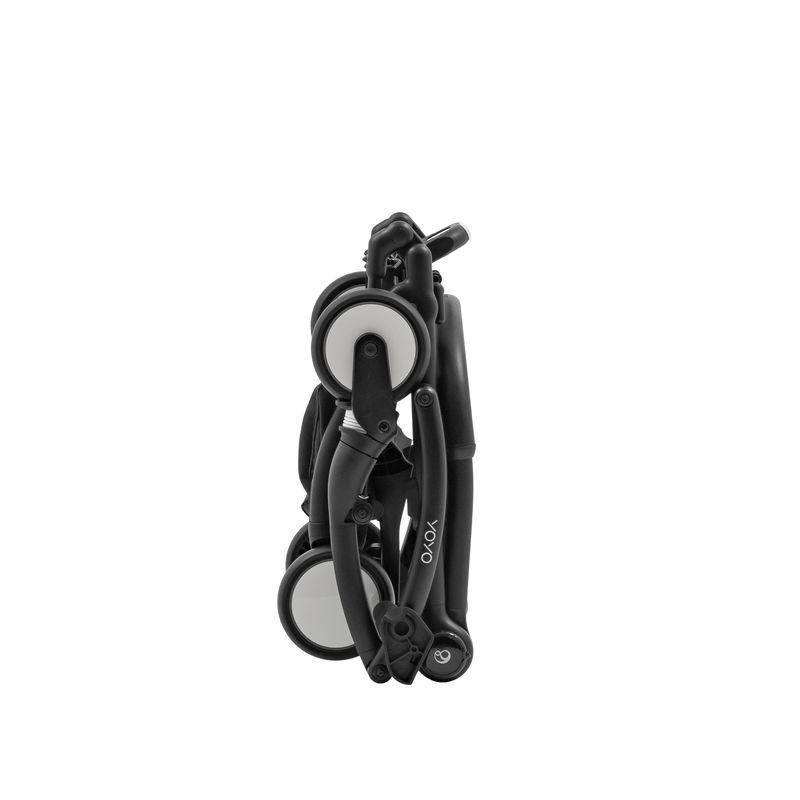 Châssis poussette YOYO 5 Noir STOKKE pliée