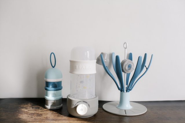 Chauffe biberon Babymilk Second Grey Béba Cuisine