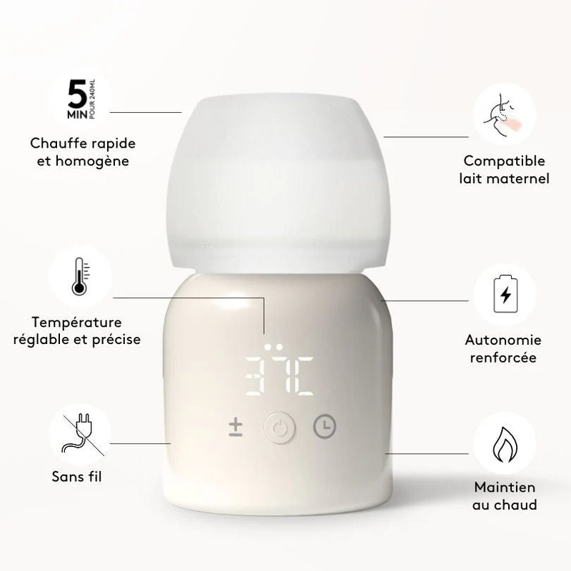 Chauffe-Biberon Nomade TooGo 2.0 Elhée infos