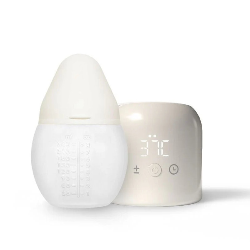 Chauffe-Biberon Nomade TooGo 2.0 Elhée produit et biberon