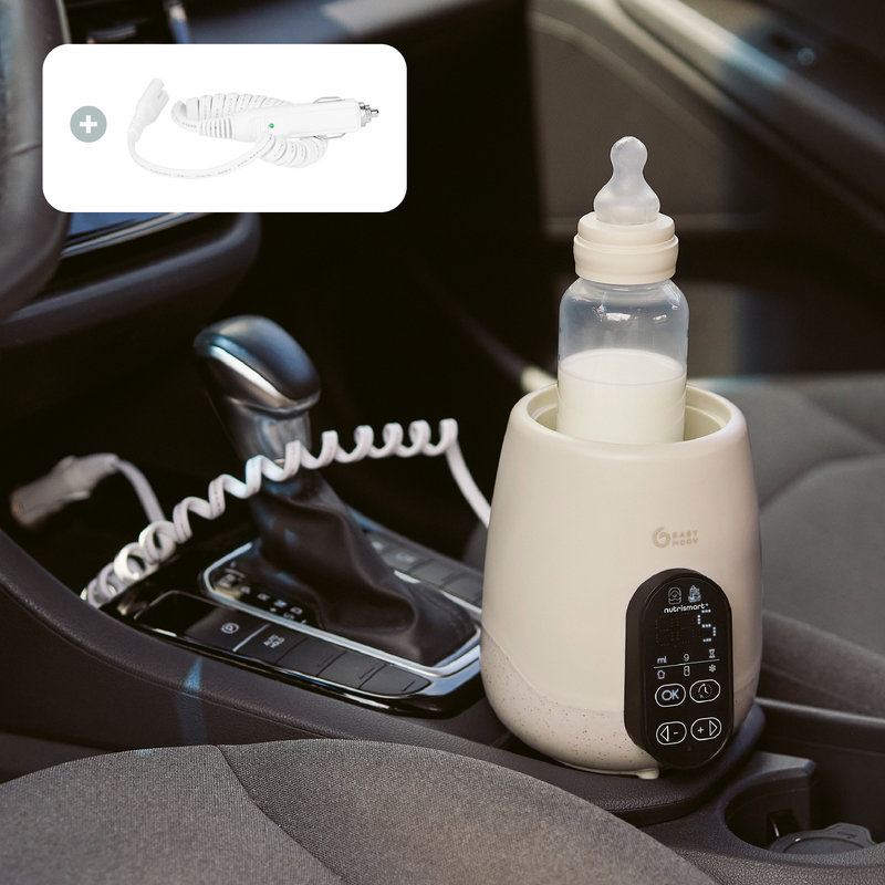 Chauffe-Biberon/stérilisateur Nutrismart + Mineral Beige Babymoov lifestyle 1