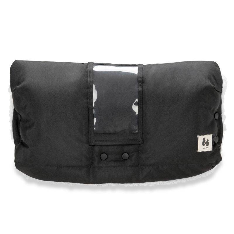 Chauffe main pour poussette noir Hauck produit face