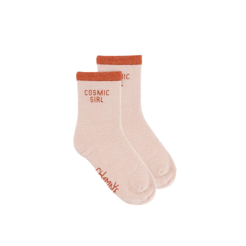 Chaussettes Cosmic Girl Pink Lurex Adulte 36/41 Chamaye produit