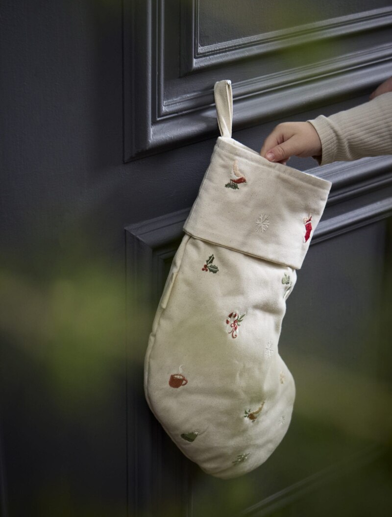 Chaussette de Noël brodée Wonderful Winter Filibabba lifestyle2