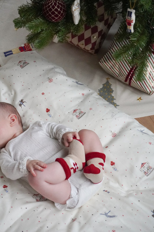 Chaussettes bébé Safi Sucre d'orge Cam Cam Copenhagen lifestyle 1