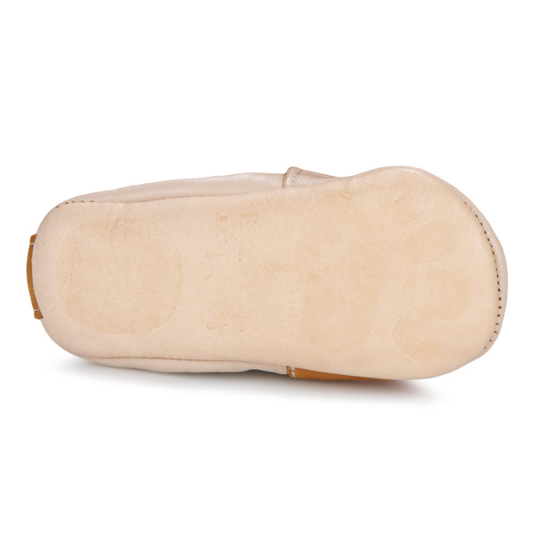 Chausson bébé My Foublu Vert Amande taille 20-21 Easypeasy semelle