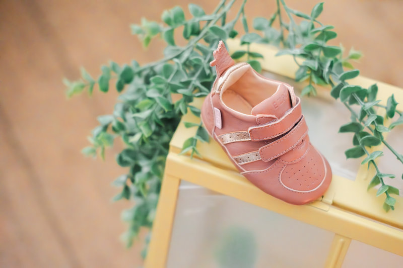Chausson bébé My Runblu Velcro VX Rose Easypeasy lifestyle 
